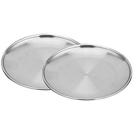 Camping Plates Stainless Steel Diameter Different Diameters Set of 6