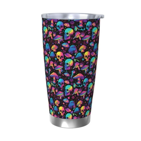 Zeuib colorful mushroom Skull Printed 20oz Stainless Steel Insulated Car Cup Stainless Steel Thermal Cup Vacuum Insulated Leak-proof Travel Mug Cup-Without Straw
Zeuib colorful mushroom Skull Printed 20oz Stainless Steel Insulated Car Cup Stainless Steel Thermal Cup Vacuum Insulated Leak-proof Travel Mug Cup-Without Straw