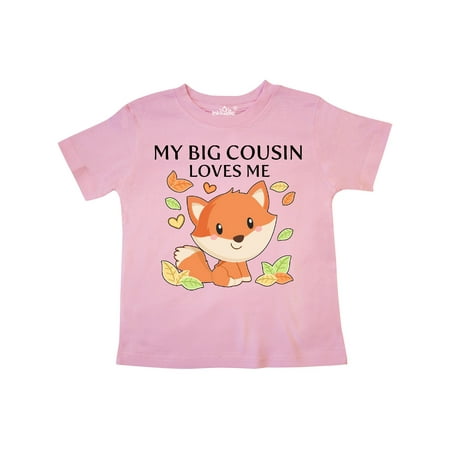 Inktastic My Big Cousin Loves Me- little fox Gift Toddler Boy or Toddler Girl T-Shirt
Inktastic My Big Cousin Loves Me- little fox Gift Toddler Boy or Toddler Girl T-Shirt