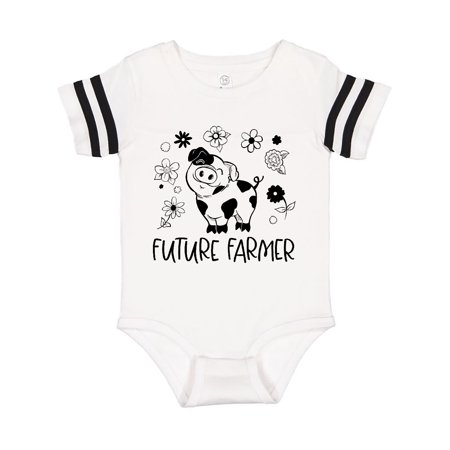 Inktastic Future Farmer Cute Pig and Flowers Gift Baby Boy or Baby Girl Bodysuit
Inktastic Future Farmer Cute Pig and Flowers Gift Baby Boy or Baby Girl Bodysuit