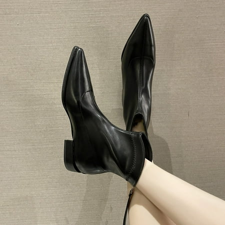 Ankle Boots Women Ankle Short Boots Stretch Shoes Thin High Heels Black Purple Beige Side Zipper Sock Boots Woman
Ankle Boots Women Ankle Short Boots Stretch Shoes Thin High Heels Black Purple Beige Side Zipper Sock Boots Woman