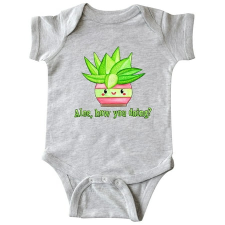 Inktastic Aloe How You Doing- cute aloe plant Gift Baby Boy or Baby Girl Bodysuit
Inktastic Aloe How You Doing- cute aloe plant Gift Baby Boy or Baby Girl Bodysuit