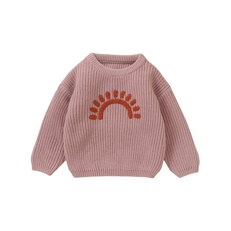 generic Baby Boy Girl Knit Sweater Sun Embroidery Crew Neck Long Sleeve Pullover Tops for Fall Winter
generic Baby Boy Girl Knit Sweater Sun Embroidery Crew Neck Long Sleeve Pullover Tops for Fall Winter