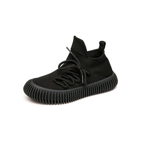 Fangasis Kids Sock Shoes Breathable Sneakers High Top Athletic Shoe Girls Trainers School Sports Lace Up Fashion Sneaker Black 5C
Fangasis Kids Sock Shoes Breathable Sneakers High Top Athletic Shoe Girls Trainers School Sports Lace Up Fashion Sneaker Black 5C