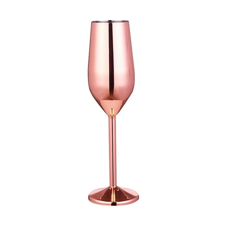 

220ml/500ml Stainless Steel Goblet Champagne Cup Wine Glass Cocktail Glass Metal Wine Glass for Bar Restaurant