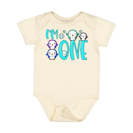 Inktastic I m 1 Cute Penguin Birthday Party Gift Baby Boy or Baby Girl Bodysuit 
Inktastic I m 1 Cute Penguin Birthday Party Gift Baby Boy or Baby Girl Bodysuit