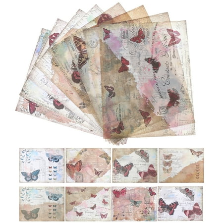 Scrapbooking Materials Retro Handbook Stickers Background Art Paper Vintage Periodicals 16 Pcs
Scrapbooking Materials Retro Handbook Stickers Background Art Paper Vintage Periodicals 16 Pcs