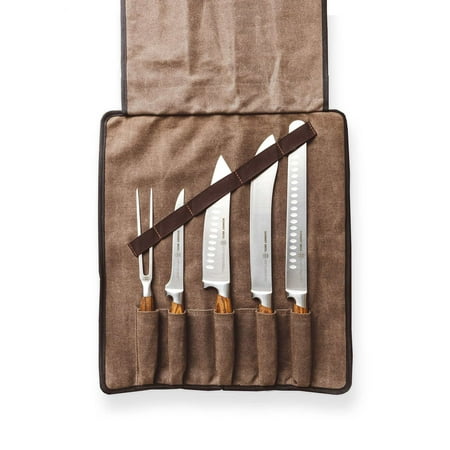 Schmidt Brothers™ Cutlery Zebra Wood BBQ 6 Pc Knife Set