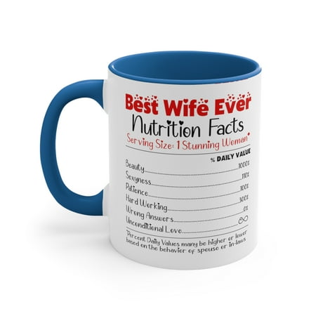Best Wife Ever Mug Valentine s Day Gift For Wife Nutrition Facts Mug Gifts for Couples Gift for Anniversary Coffee mug 11oz 15oz
Best Wife Ever Mug Valentine s Day Gift For Wife Nutrition Facts Mug Gifts for Couples Gift for Anniversary Coffee mug 11oz 15oz