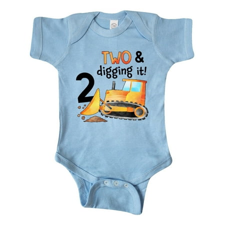 Inktastic Two and Digging It Bulldozer 2nd Birthday Gift Baby Boy or Baby Girl Bodysuit
Inktastic Two and Digging It Bulldozer 2nd Birthday Gift Baby Boy or Baby Girl Bodysuit