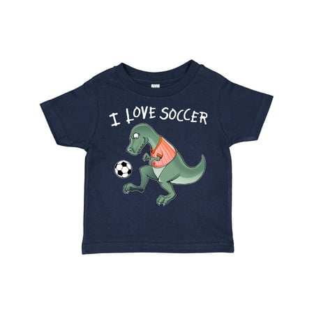 Inktastic I Love Soccer-Dinosaur in Orange Gift Toddler Boy or Toddler Girl T-Shirt
Inktastic I Love Soccer-Dinosaur in Orange Gift Toddler Boy or Toddler Girl T-Shirt