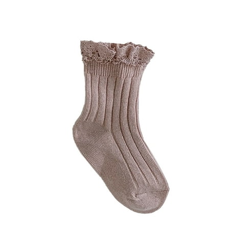 Yejaeka Baby Girls Princess Ruffle Solid Color Ribbed Knit Lace Short Stocking
Yejaeka Baby Girls Princess Ruffle Solid Color Ribbed Knit Lace Short Stocking