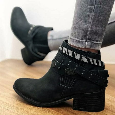 Qiaocaity Women Shoes on Clearance Up to 20% off Women s Vintage Up Short Boots Midheel Boots Shoes Cowboy Boots Modern Western Cowboy Distressed Boot Black 42
Qiaocaity Women Shoes on Clearance Up to 20% off Women s Vintage Up Short Boots Midheel Boots Shoes Cowboy Boots Modern Western Cowboy Distressed Boot Black 42