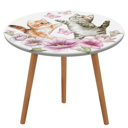 Bybiment Round Fitted Tablecloth with Elastic Edge Playful Cute Kittens Flower Arch Decorative Tablecloth Table Cover 43 Inch
Bybiment Round Fitted Tablecloth with Elastic Edge Playful Cute Kittens Flower Arch Decorative Tablecloth Table Cover 43 Inch