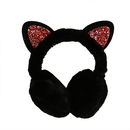 VEARAER Women Lovely Winter Cats Ear Warmer Shiny Glitter Earmuff Cold Protection Warmer
VEARAER Women Lovely Winter Cats Ear Warmer Shiny Glitter Earmuff Cold Protection Warmer