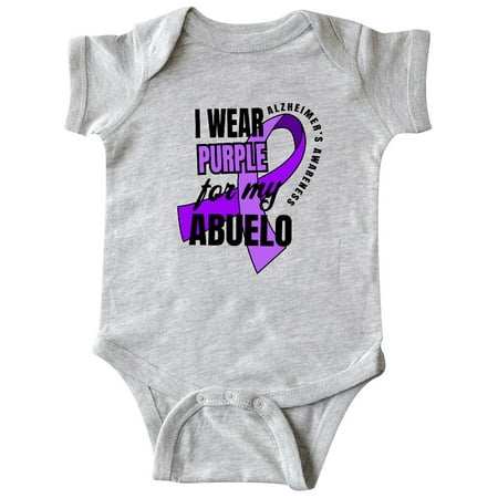Inktastic Alzheimer s Awareness I Wear Purple For My Abuelo Gift Baby Boy or Baby Girl Bodysuit
Inktastic Alzheimer s Awareness I Wear Purple For My Abuelo Gift Baby Boy or Baby Girl Bodysuit
