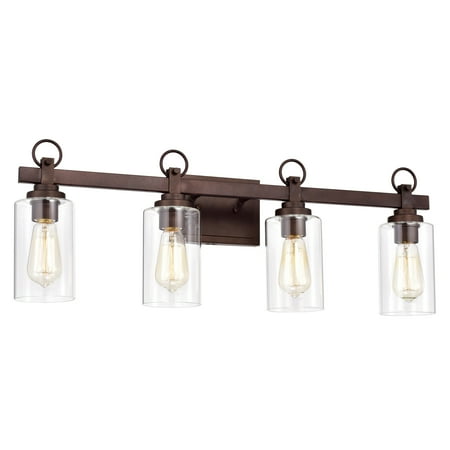 Chloe Lighting 4-light Oil Rubbed Bronze Bath/ Vanity Light