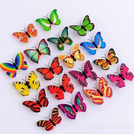 VerPetridure Colorful Butterfly Night Light Colorful Butterfly Night Lightcan Paste Led Creative Colorful Small Fancy Lantern Butterfly
VerPetridure Colorful Butterfly Night Light Colorful Butterfly Night Lightcan Paste Led Creative Colorful Small Fancy Lantern Butterfly