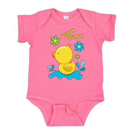Inktastic Quack Quack Cute Duckling with Flowers Gift Baby Boy or Baby Girl Bodysuit
Inktastic Quack Quack Cute Duckling with Flowers Gift Baby Boy or Baby Girl Bodysuit