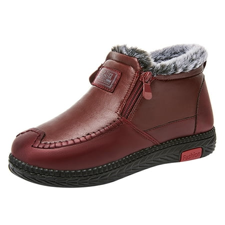 XINSHIDE Shoes Ladies Solid Color Flat Warm Casual Shoes Fashion Soft Sole Ladies Non Slip Waterproof Leisure Shoes
XINSHIDE Shoes Ladies Solid Color Flat Warm Casual Shoes Fashion Soft Sole Ladies Non Slip Waterproof Leisure Shoes