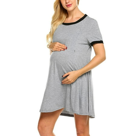 Women Pregnant Maternity Dress Stripe Tunic Breastfeeding Mama Sundress Casual Fashion Summer Clothes
Women Pregnant Maternity Dress Stripe Tunic Breastfeeding Mama Sundress Casual Fashion Summer Clothes