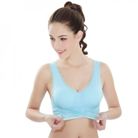 Women s Front Cross Side Buckle Gathered Bra Large Size No Steel Ring Lace Edge Running Yoga Bra Clearance
Women s Front Cross Side Buckle Gathered Bra Large Size No Steel Ring Lace Edge Running Yoga Bra Clearance