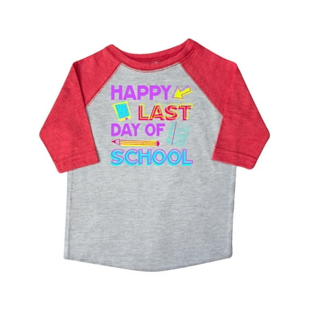 Inktastic Happy Last Day of School retro school supplies Gift Toddler Boy or Toddler Girl T-Shirt
Inktastic Happy Last Day of School retro school supplies Gift Toddler Boy or Toddler Girl T-Shirt