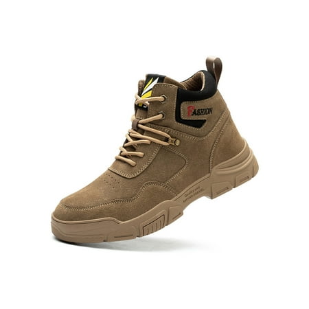 Ferndule Womens Work Boots Steel Toe Industrial Boot Heavy Duty Shoes Non Slip Lace Up Safety Shoe Construction Faux Suede Durable Brown 8
Ferndule Womens Work Boots Steel Toe Industrial Boot Heavy Duty Shoes Non Slip Lace Up Safety Shoe Construction Faux Suede Durable Brown 8