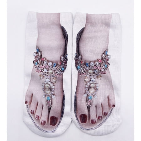 〖Yilirongyumm〗 Socks 3D Pattern Sandals Print Socks Running Socks Women Personality Low Ankle
〖Yilirongyumm〗 Socks 3D Pattern Sandals Print Socks Running Socks Women Personality Low Ankle