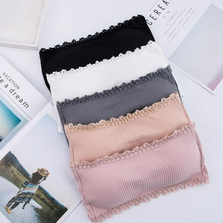 Strapless Solid Tube Top Seamless Bandeau Bra Knitted Thread Tube Top Summer Crop Top Bra
Strapless Solid Tube Top Seamless Bandeau Bra Knitted Thread Tube Top Summer Crop Top Bra