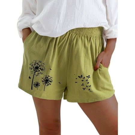 Niuer Women Lounge Shorts Dandelion Printed Elastic Waist Bottoms Summer Casual Pajama Short Pants
Niuer Women Lounge Shorts Dandelion Printed Elastic Waist Bottoms Summer Casual Pajama Short Pants