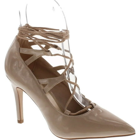 Delicious Women s Crowd Pointy Toe Faux Suede Lace Up Ankle Wrap High Heel Pump Beige 7
Delicious Women s Crowd Pointy Toe Faux Suede Lace Up Ankle Wrap High Heel Pump Beige 7