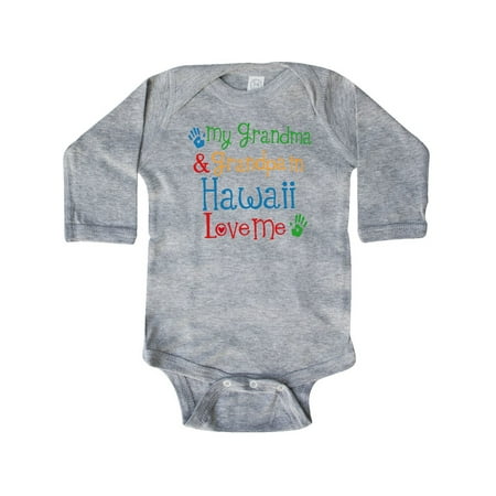 Inktastic Hawaii Grandma Grandpa Loves Me Gift Baby Boy or Baby Girl Long Sleeve Bodysuit
Inktastic Hawaii Grandma Grandpa Loves Me Gift Baby Boy or Baby Girl Long Sleeve Bodysuit
