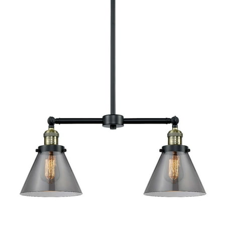 Innovations Lighting 209 Large Cone Large Cone 2 Light 21 Wide Linear Chandelier - Black
Innovations Lighting 209 Large Cone Large Cone 2 Light 21 Wide Linear Chandelier - Black