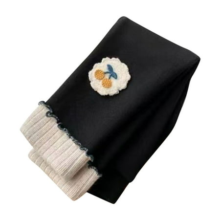 ZHAGHMIN Toddler Girls Cute Lined Leggings Casual Floral High Waist Ribbed Bottom Tights Slim Fit Stretchy Footless Leggings Clothes Black Size100
ZHAGHMIN Toddler Girls Cute Lined Leggings Casual Floral High Waist Ribbed Bottom Tights Slim Fit Stretchy Footless Leggings Clothes Black Size100