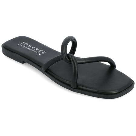 Journee Collection Womens Lauda Tru Comfort Foam Vegan Leather Slip On Sandals
Journee Collection Womens Lauda Tru Comfort Foam Vegan Leather Slip On Sandals