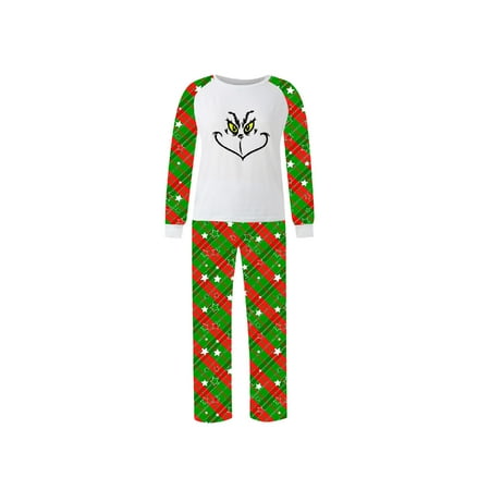 Clearance Before Christmas!Gotyou Family Grinch Pajamas Christmas Prints Family Matching Long Sleeve Tops+Pants Set Family Matching Sets
Clearance Before Christmas!Gotyou Family Grinch Pajamas Christmas Prints Family Matching Long Sleeve Tops+Pants Set Family Matching Sets