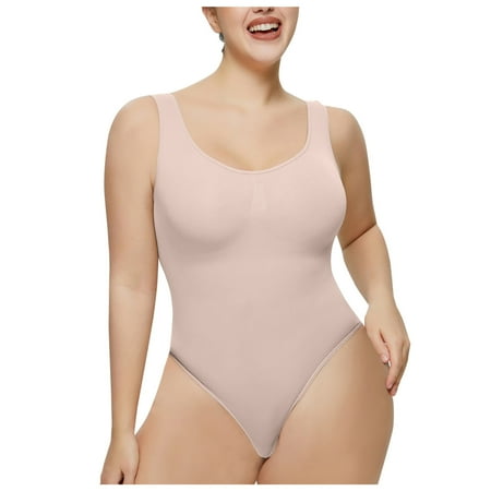 WXLWZYWL Shapewear Bodysuit for Women Clearance Short Sleeve Cultivate Solid Color Tight Fitting Jumpsuit Shapewear Bodysuit Beige
WXLWZYWL Shapewear Bodysuit for Women Clearance Short Sleeve Cultivate Solid Color Tight Fitting Jumpsuit Shapewear Bodysuit Beige
