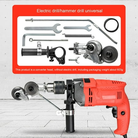 Electric Drill Plate Cutter Double-Head Sheet Metal Nibbler Saw Cutting Tools