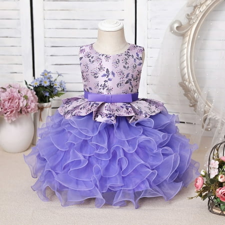 THE WILD Girls Dresses Classic Belt Floral Print O-Neck Sleeveless Midi Prom Dress Purple
THE WILD Girls Dresses Classic Belt Floral Print O-Neck Sleeveless Midi Prom Dress Purple