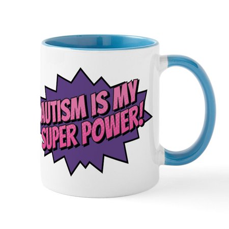 CafePress - Autism Is My Super Power! Mug - 11 oz Ceramic Mug - Novelty Coffee Tea Cup
CafePress - Autism Is My Super Power! Mug - 11 oz Ceramic Mug - Novelty Coffee Tea Cup