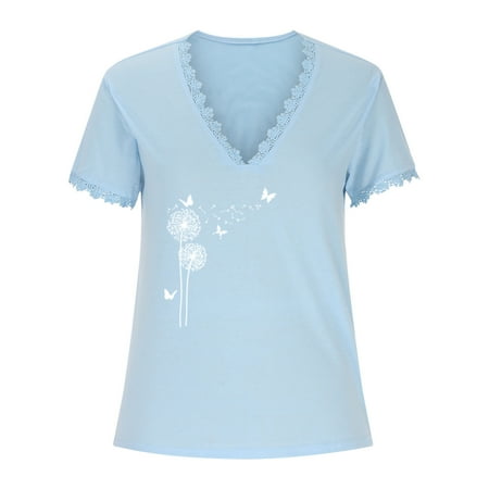 Simplmasygenix Women Tops Summer Clearance Women s Casual Sexy Fashion Summer V-Neck T-Shirt Print Short Sleeve Tops Blouse
Simplmasygenix Women Tops Summer Clearance Women s Casual Sexy Fashion Summer V-Neck T-Shirt Print Short Sleeve Tops Blouse