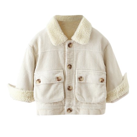 EHTMSAK Toddler Child Boy Girls High Neck Coat Infant Baby Fall Winter Button Up Pockets Outerwear Fleece Long Sleeve Jacket Beige 100
EHTMSAK Toddler Child Boy Girls High Neck Coat Infant Baby Fall Winter Button Up Pockets Outerwear Fleece Long Sleeve Jacket Beige 100