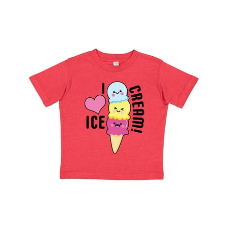 Inktastic I Love Ice Cream with Cute Ice Cream Cone Gift Toddler Boy or Toddler Girl T-Shirt
Inktastic I Love Ice Cream with Cute Ice Cream Cone Gift Toddler Boy or Toddler Girl T-Shirt