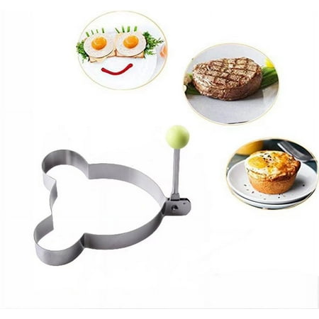 Egg Shaped Model Omelette Stainless Steel Omelette Machine Model Poached Egg Mold Heart-shaped Omelet Mold Creative Omelet Mold (Mickey)
Egg Shaped Model Omelette Stainless Steel Omelette Machine Model Poached Egg Mold Heart-shaped Omelet Mold Creative Omelet Mold (Mickey)