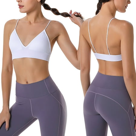 Women s Solid Color Seamless Thin Belt Thin Elastic Casual Bottom Bra Yoga Underwear
Women s Solid Color Seamless Thin Belt Thin Elastic Casual Bottom Bra Yoga Underwear