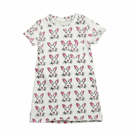 Penkiiy Baby Girls Dress Summer Cartoon Bunny Head Short Sleeve Girls Skirt Easter Bunny Children s Dress Easter Dresses for Toddler Girls 2-3 Years White On Clearance
Penkiiy Baby Girls Dress Summer Cartoon Bunny Head Short Sleeve Girls Skirt Easter Bunny Children s Dress Easter Dresses for Toddler Girls 2-3 Years White On Clearance