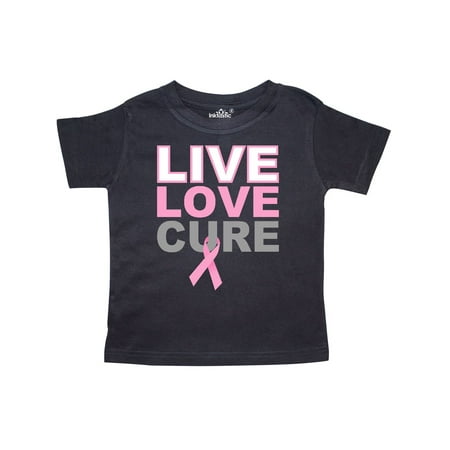 Inktastic Live Love Cure Breast Cancer Gift Toddler Boy or Toddler Girl T-Shirt
Inktastic Live Love Cure Breast Cancer Gift Toddler Boy or Toddler Girl T-Shirt