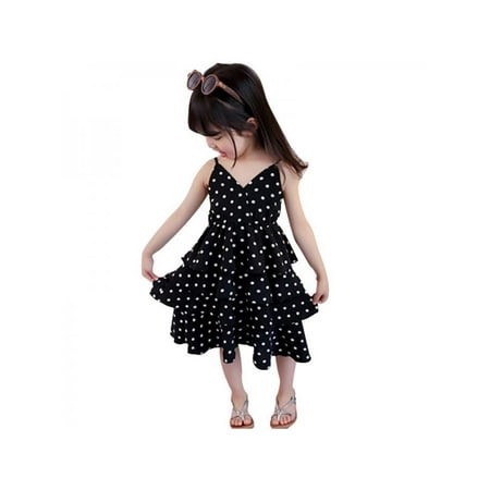 SUPERHOMUSE Casual Baby Girls Polka Dot Pattern Strap Dress Summer Cotton Kids Toddler Sleeveless Pageant Sundress 2-7T
SUPERHOMUSE Casual Baby Girls Polka Dot Pattern Strap Dress Summer Cotton Kids Toddler Sleeveless Pageant Sundress 2-7T