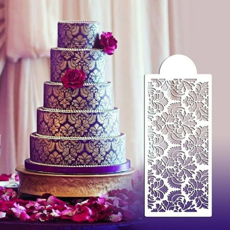 Kitchen Baking Side Damask Lace Tool Stencil Mould Cake Border Flower Fondant Decor Decorating Kit Pan Silicone Cupcake Liners
Kitchen Baking Side Damask Lace Tool Stencil Mould Cake Border Flower Fondant Decor Decorating Kit Pan Silicone Cupcake Liners